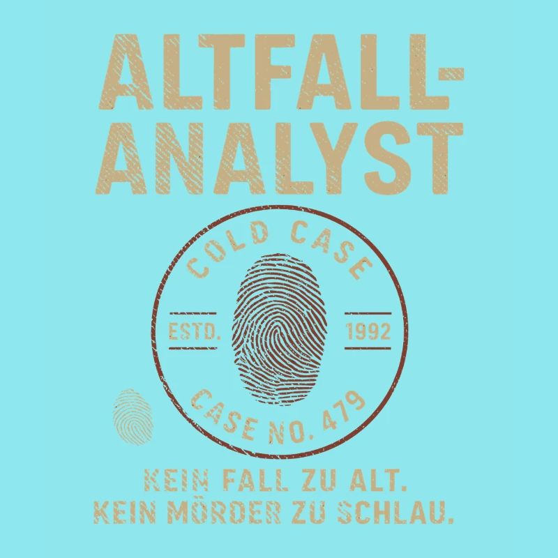 Altfall-Analyst – Cold Case Shirt