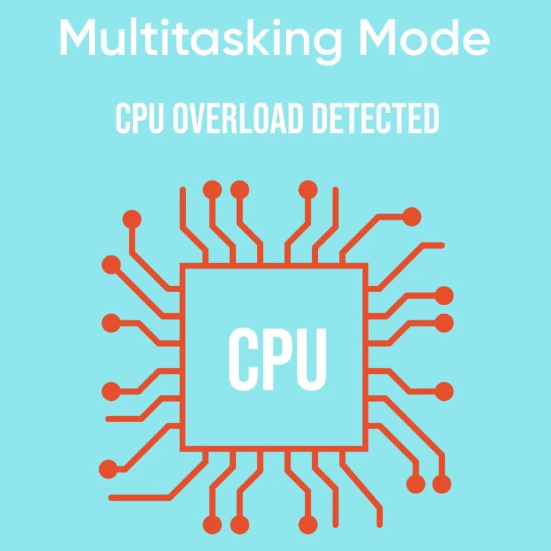 Multitasking Mode – CPU Overload Detected