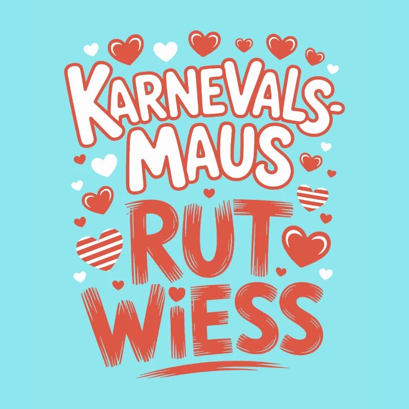 Karnevalsmaus Rut Wiess Köln Kölner Karneval Maus