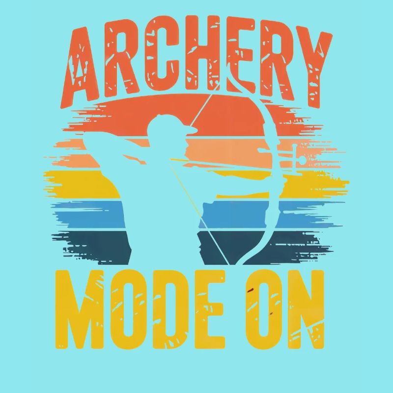 Archery Mode On Retro Sunset