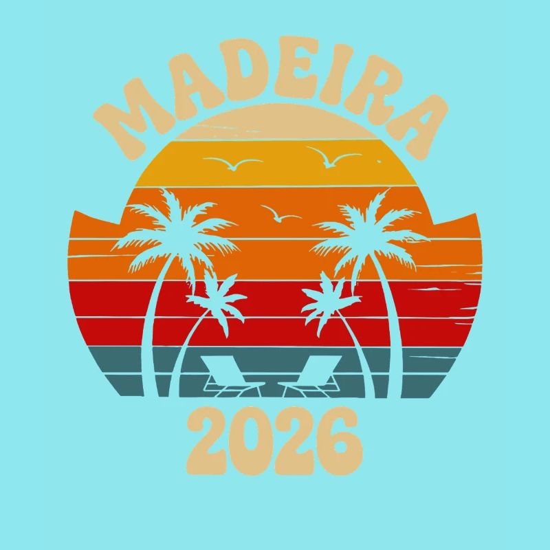Madeira Palm Trees Sunset 2026