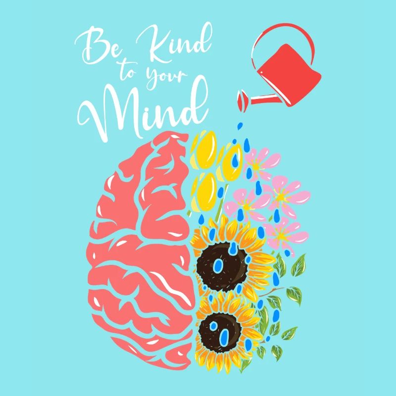 Mind Bloom: Brain & Flowers