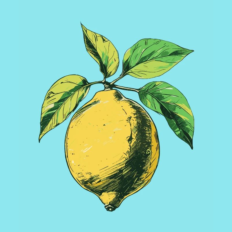 Lemon Drawing