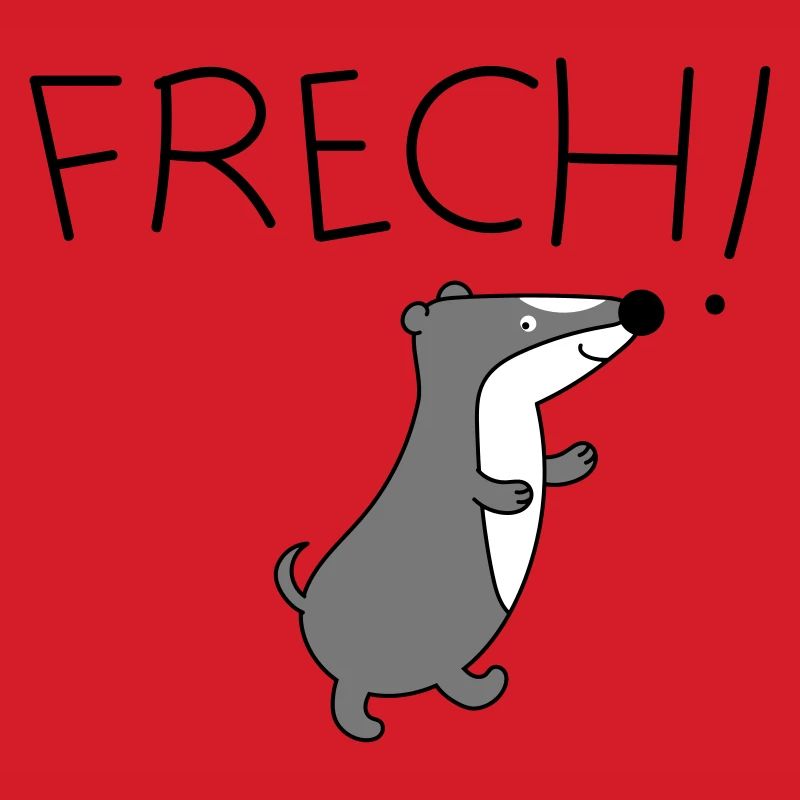 Dachs frech
