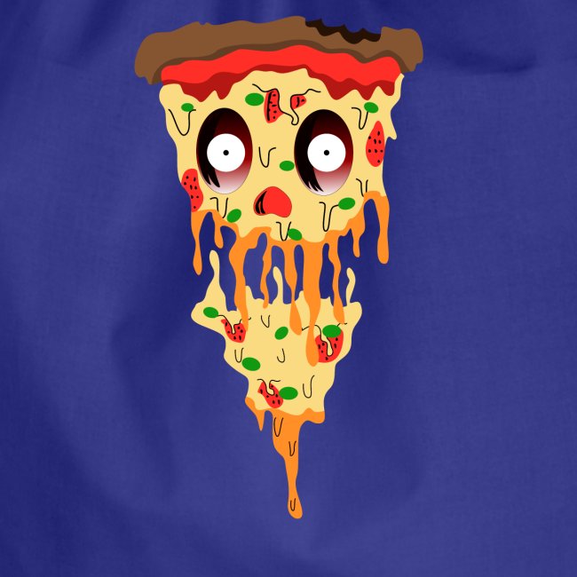 Schockierte Horror Pizza