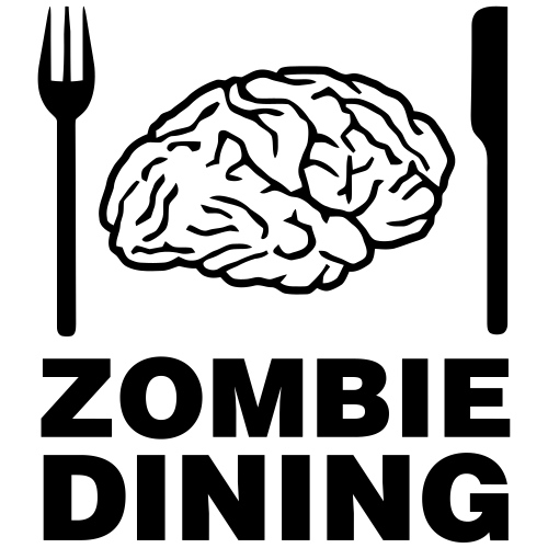 Zombie dining - Gymnastikpåse