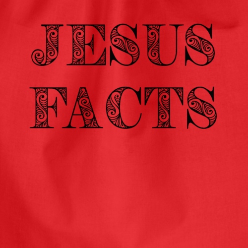 JESUS FACTS - Drawstring Bag