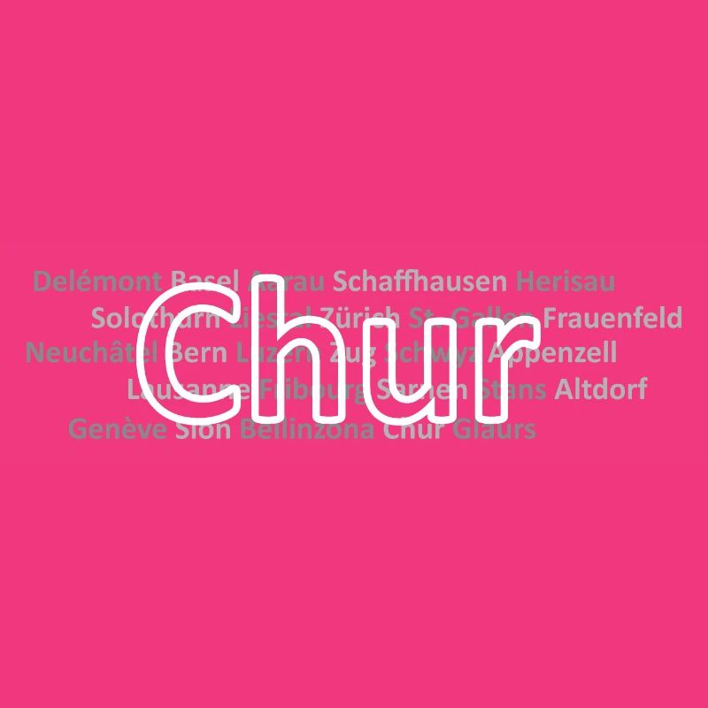 Schweizer Städte Chur