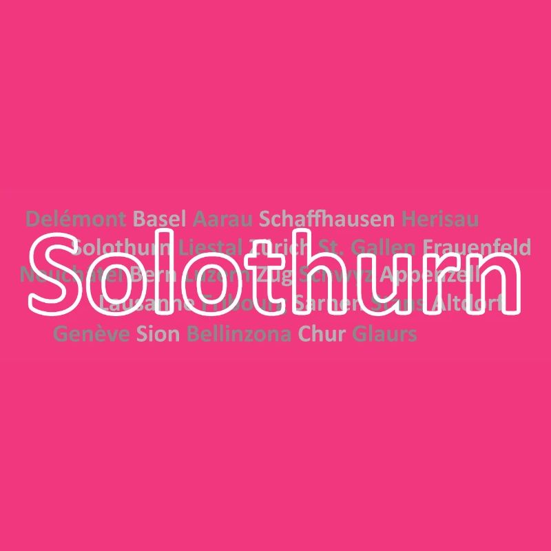 Schweizer Städte Solothurn