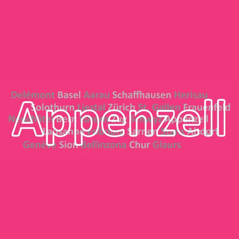 Schweizer Städte Appenzell