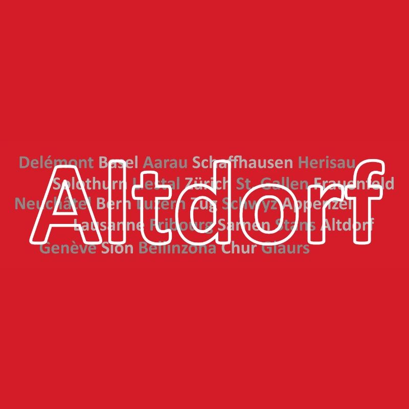 Schweizer Städte Altdorf