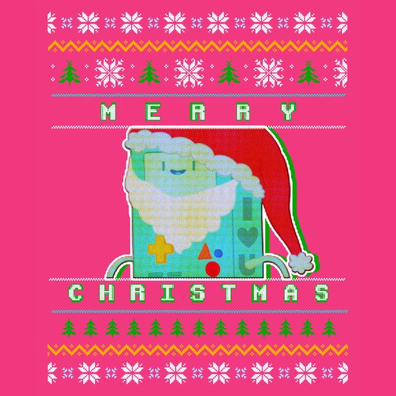 Joyeux Noël Pixel Santa « Pull de Noël moche »