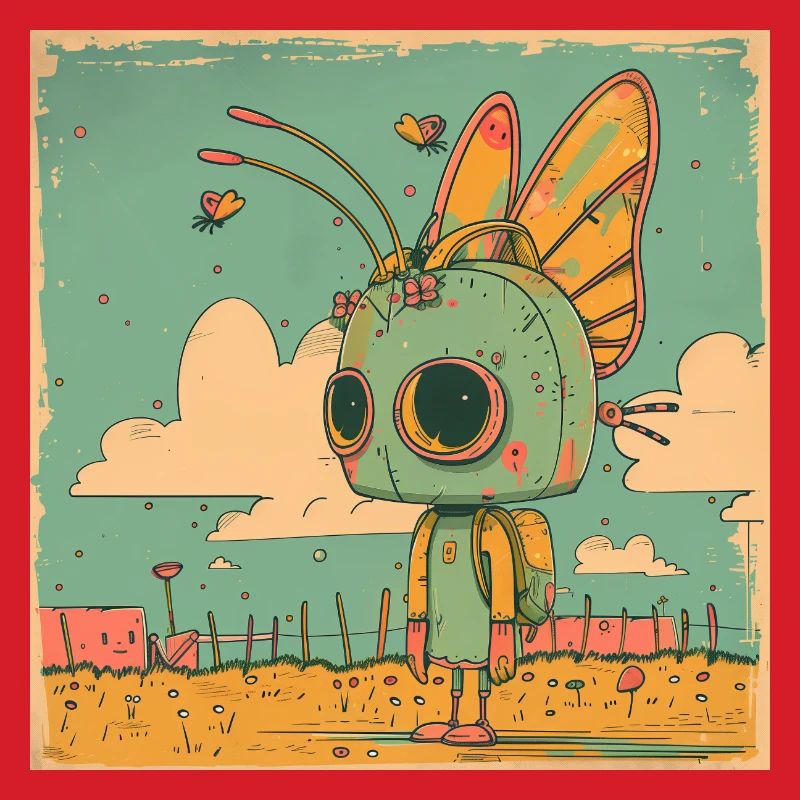 Roboter Mädchen