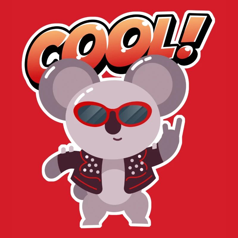Koala in cooler Pose