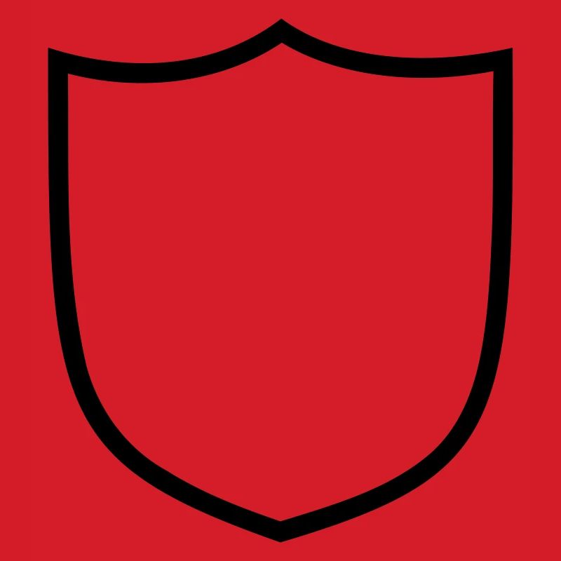 Wappen leer Vorlage Schild Abzeichen Logo