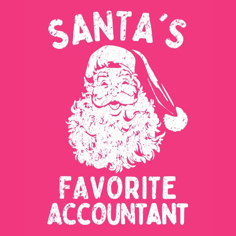 Comptable de Noël Père Noël Comptable préféré