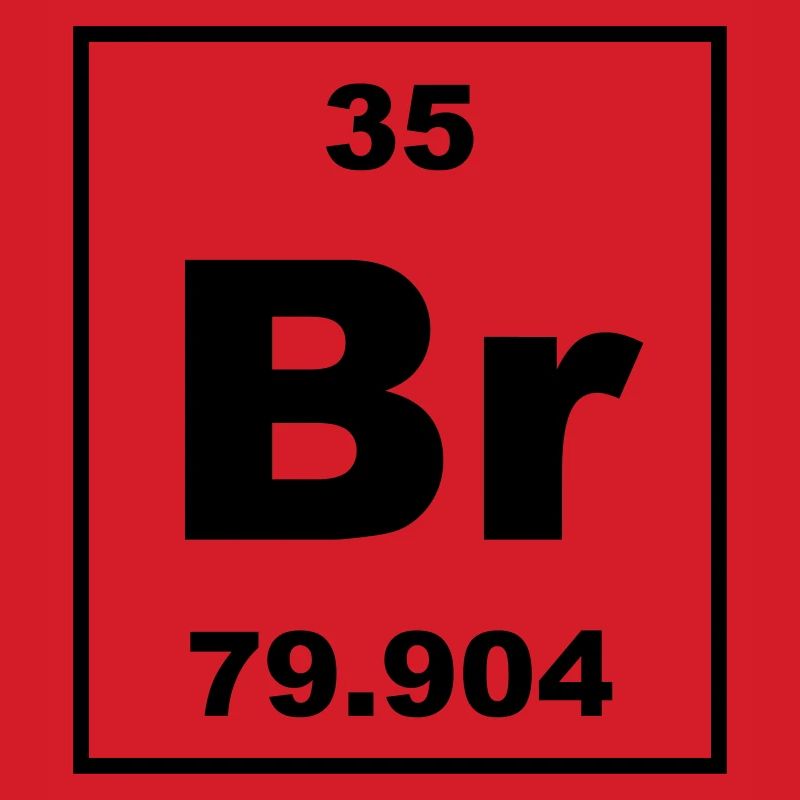Element 35 - Br (bromine) - Small