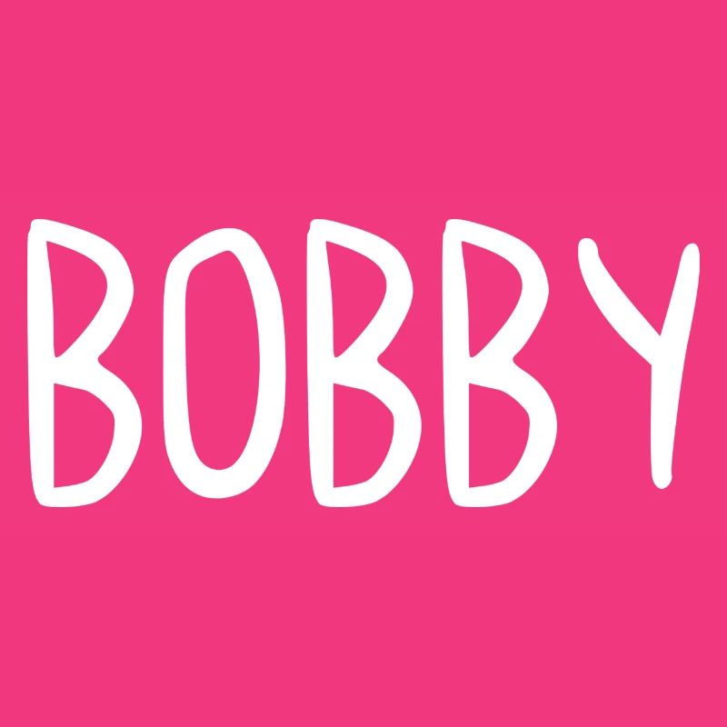 Bobby Custom Name Font Text Birthday