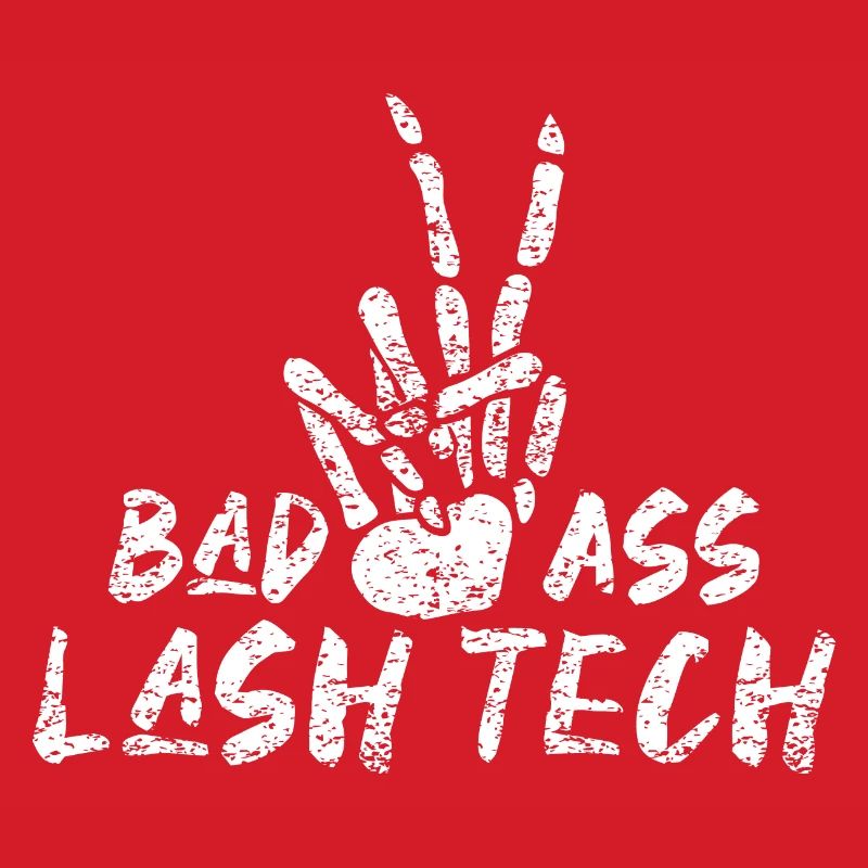 Bad Ass Lash Tech Wimperntechniker Wimpern Hallowe