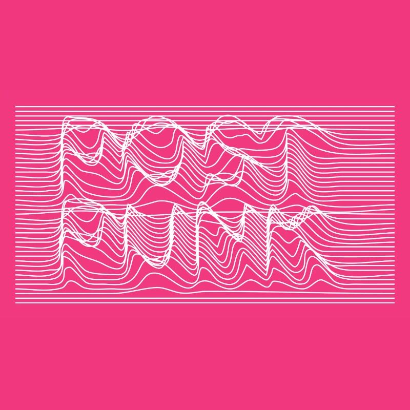 Post Punk Typography Text Design