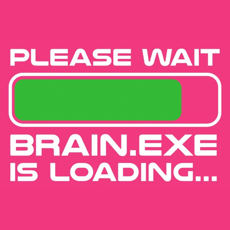 Funny computer nerd design with saying