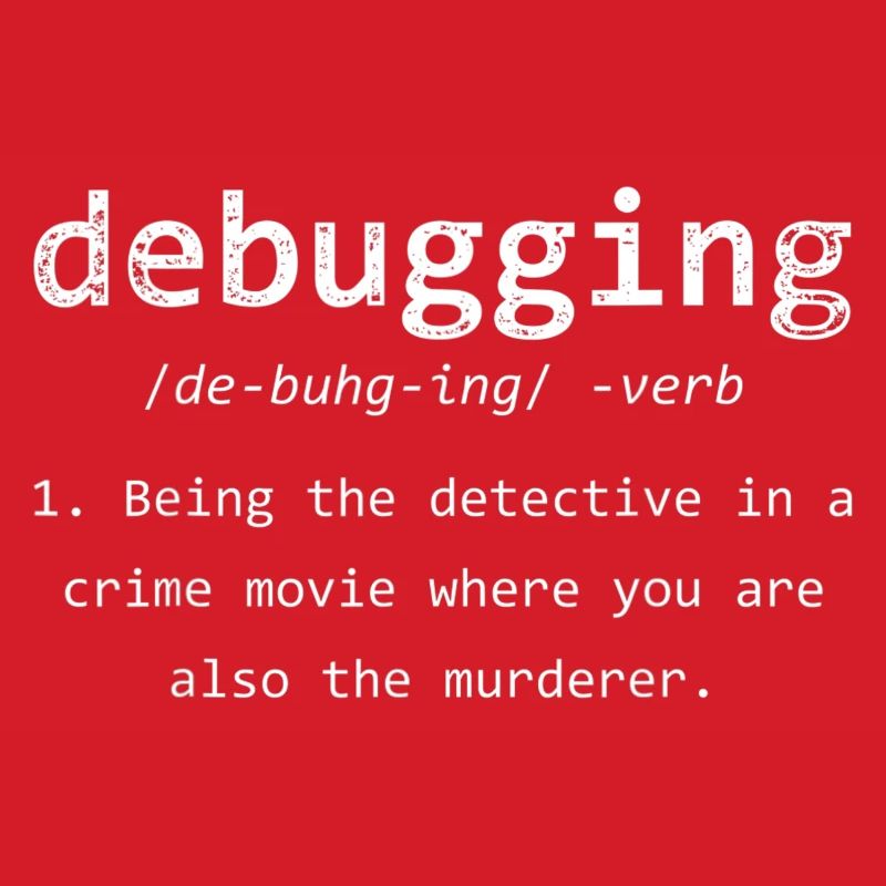 Debugging Funny Programmer Definition