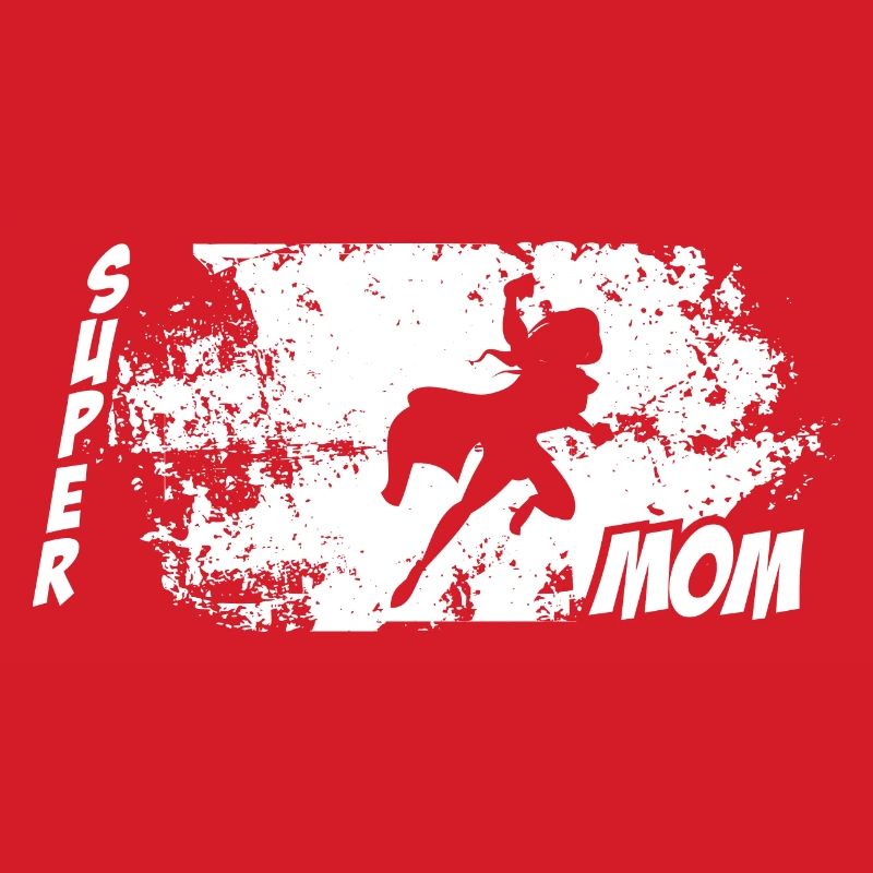 Supermom Beste Mutter Supermutter Superheldin