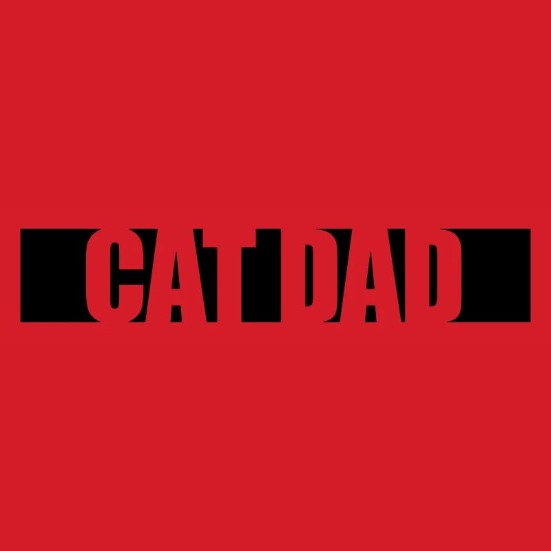 Cat Dad Stripe Design