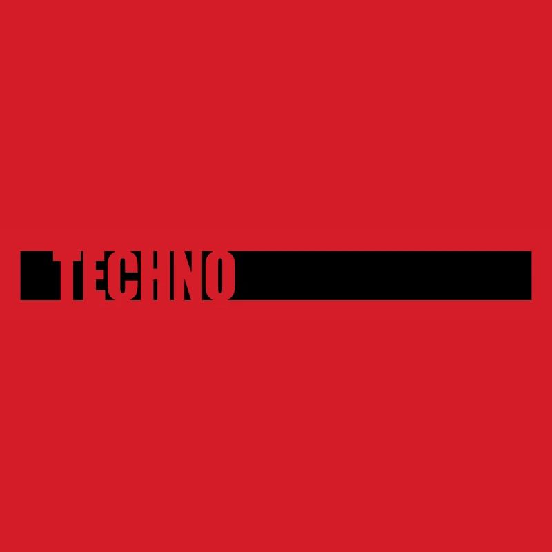 Music Techno Logo