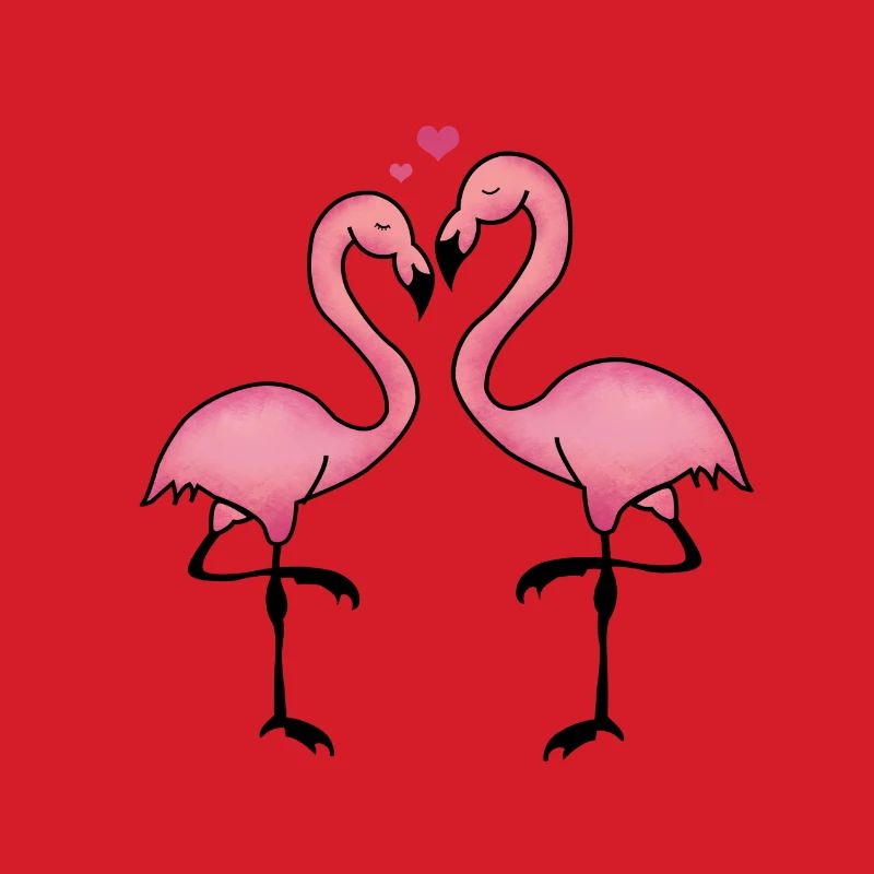 flamingos love