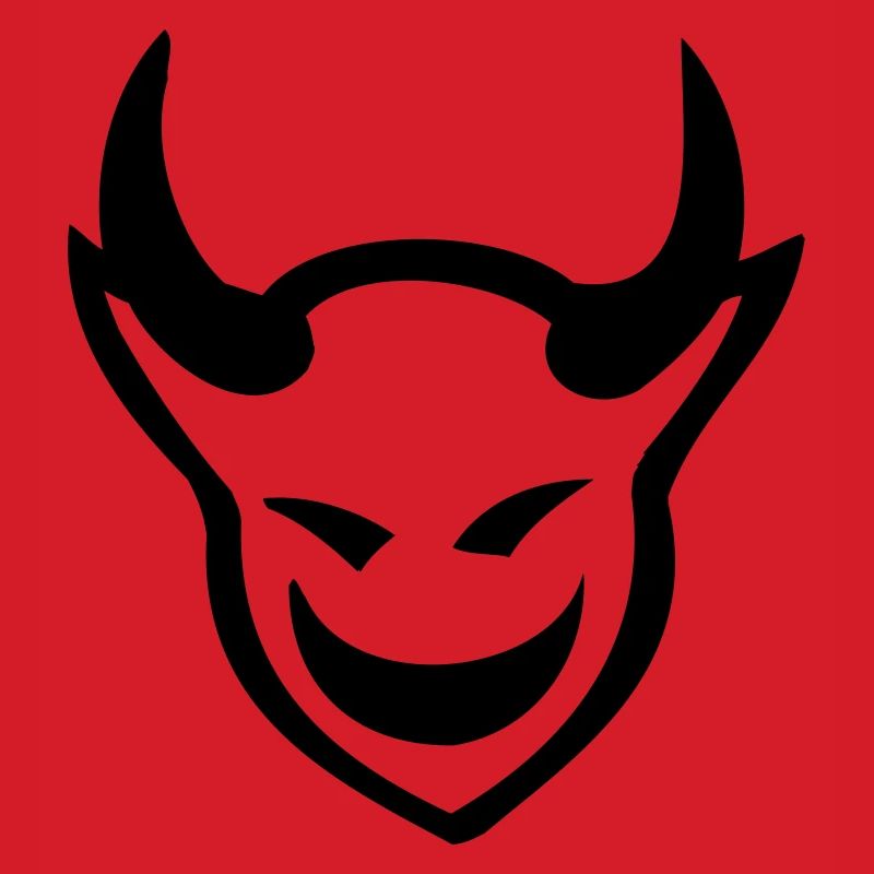 Devil in tattoo design