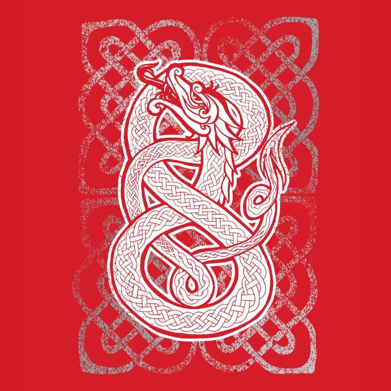 Celtic Medieval Dragon Snake Gift