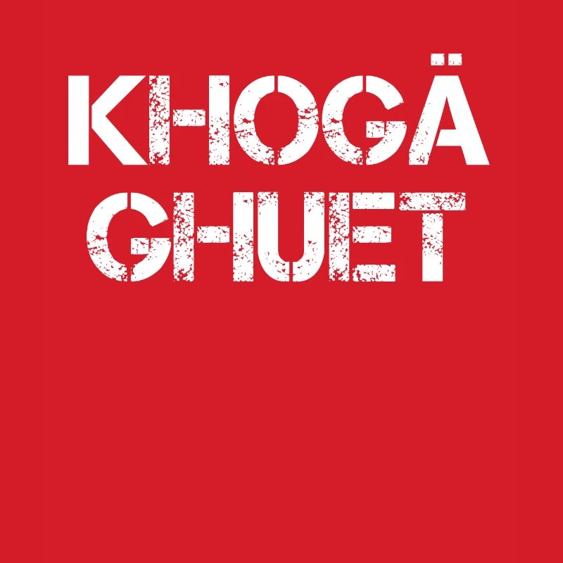Cadeau dialecte dialecte Khogä Ghuet