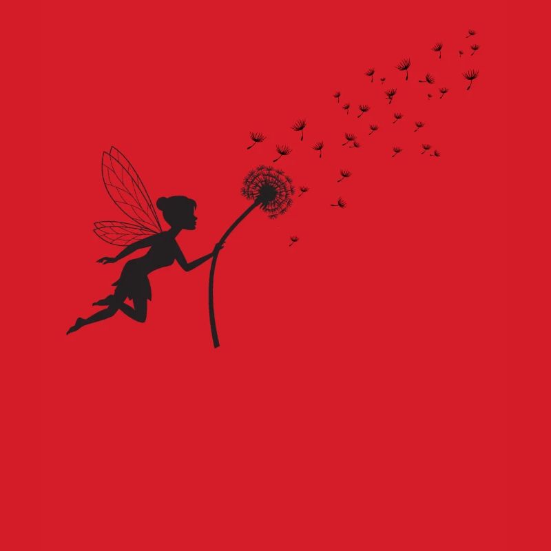 Conception de papillon Conception de pissenlit avec énonciation