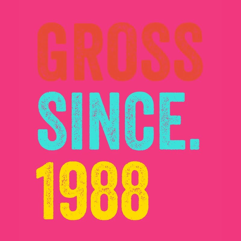 Lustiger Geburtstag Gross seit 1988