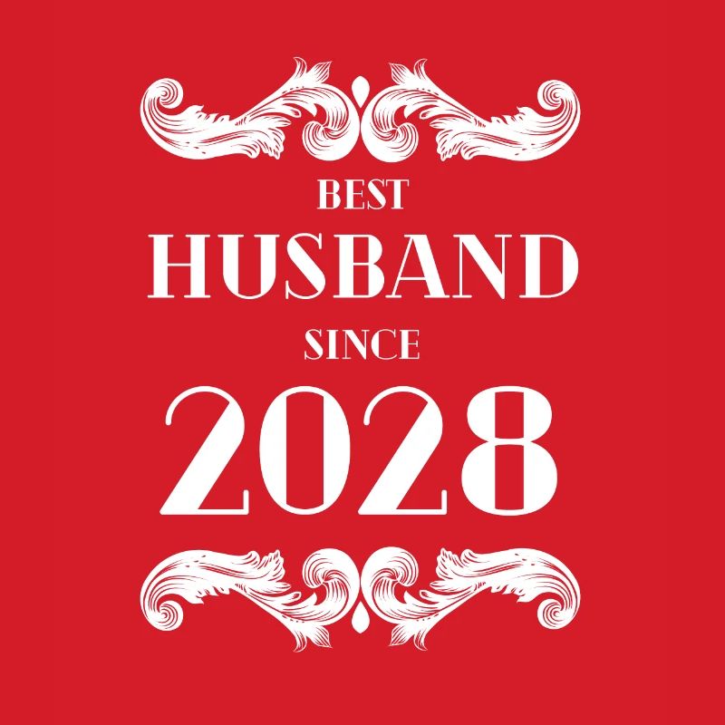 Bester Ehemann seit Hochzeitstag 2028