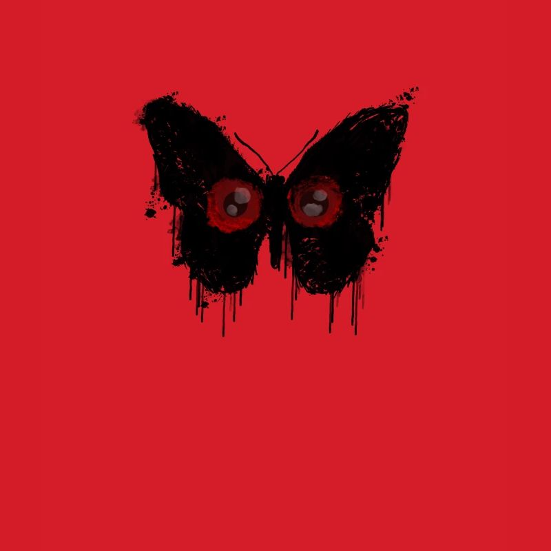 Cryptidcore Esthétique Dark Butterfly Eyes Cryptid