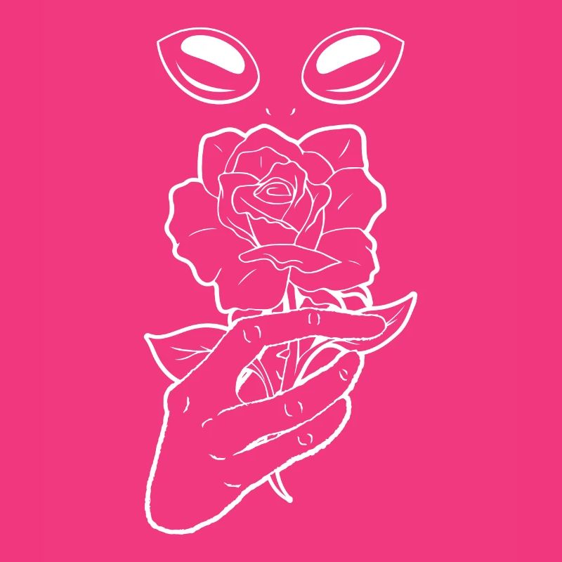 Cryptidcore Esthétique Cryptid Rose Alien