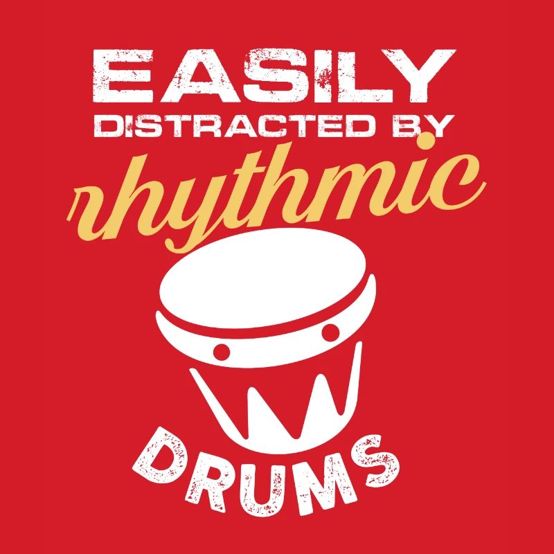 easily distracted by rhythmic drums Design