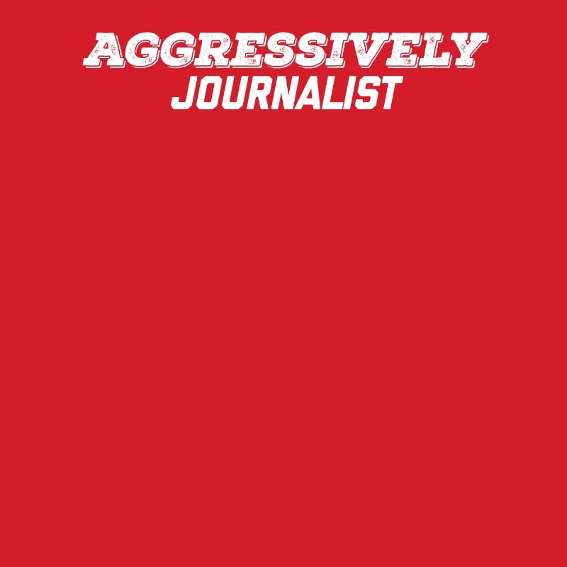 journaliste agressif