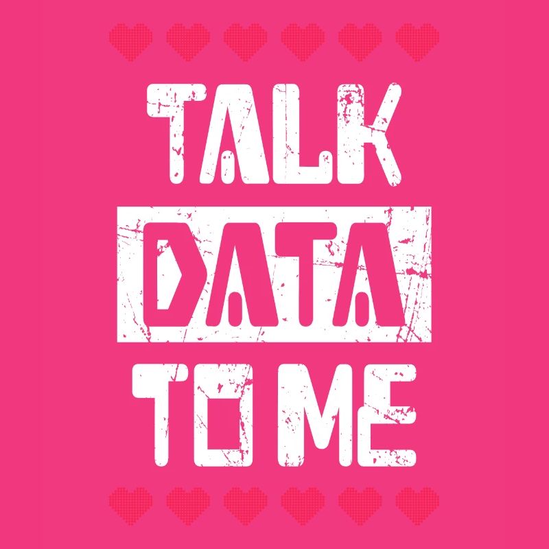 Sprechen Sie mit mir über Daten IT-Datenwissenschaftler Geschenk