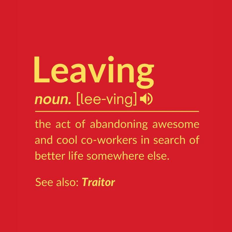 leaving definition