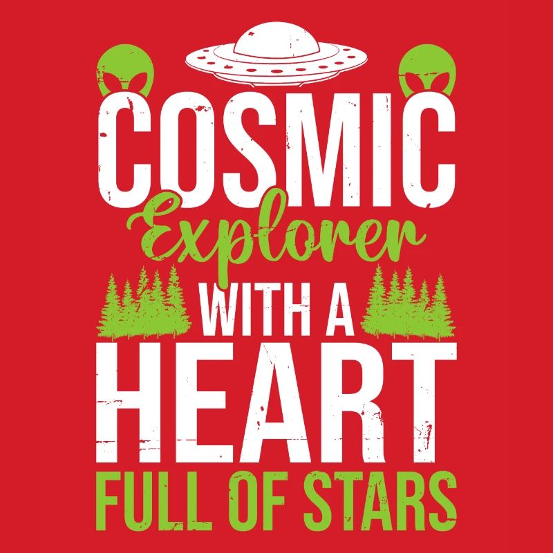 Cosmic Explorer Alien Design