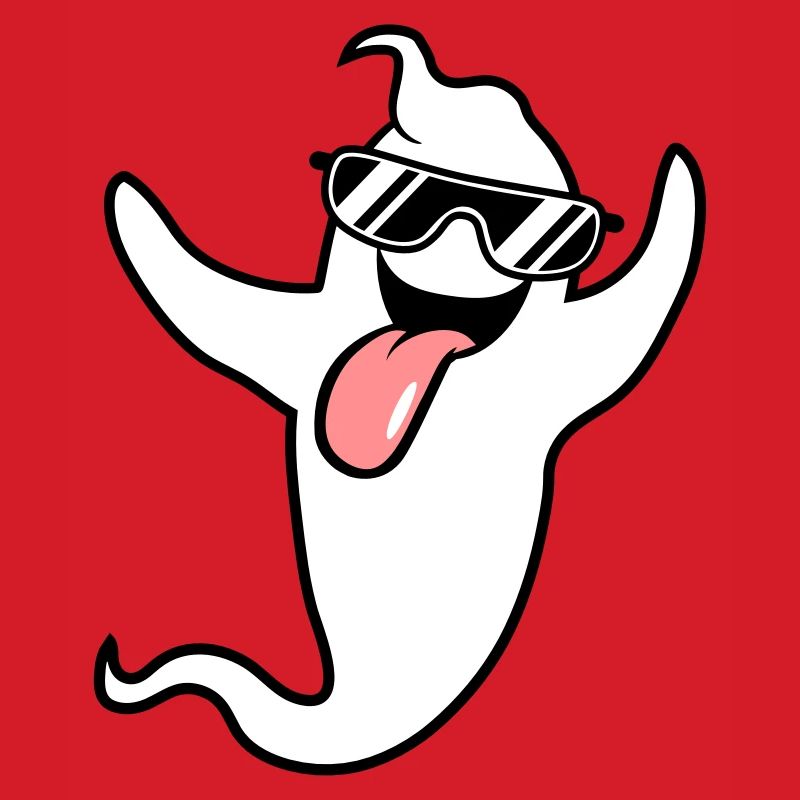 cool sunglasses grimace ghost ghost laugh