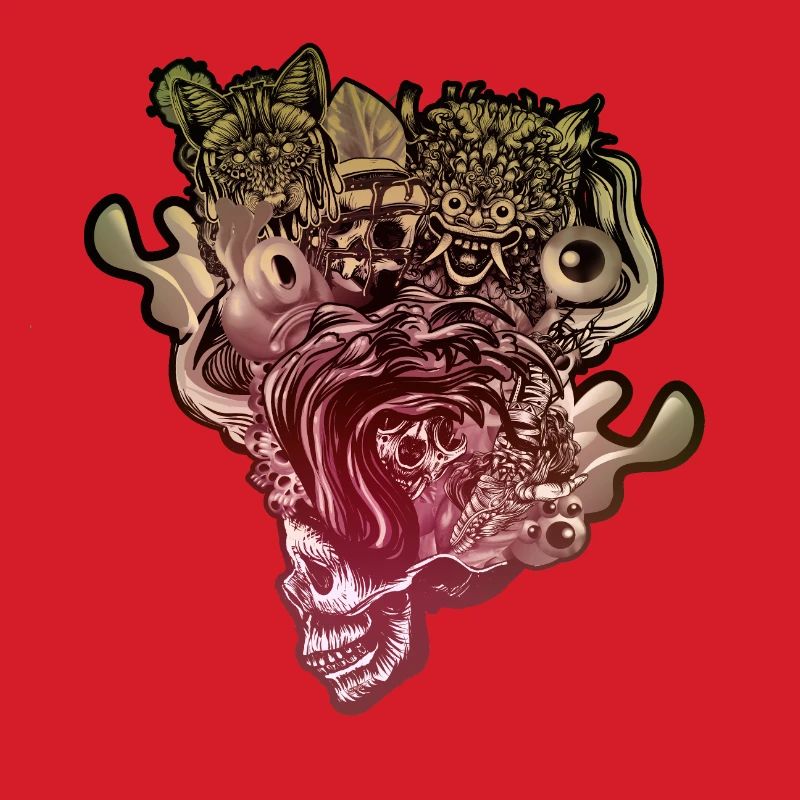 Head Blown Skull