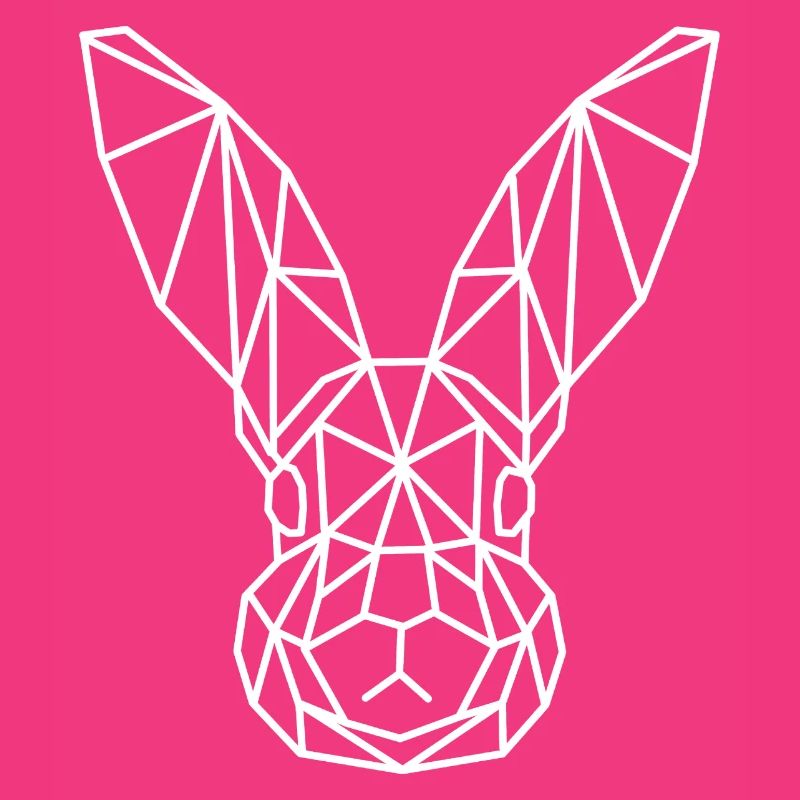 Rabbit Geometric Line