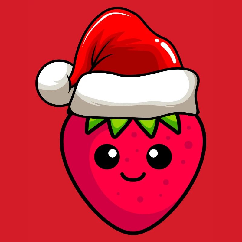 Strawberry Christmas Comic Xmas