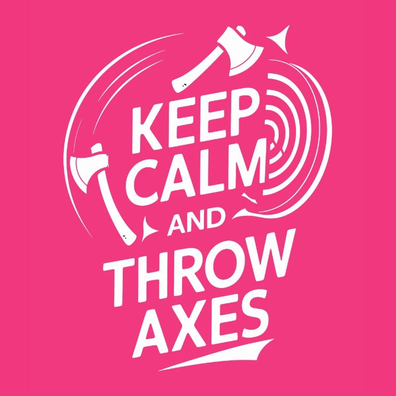 Masters of axe throwing for precise target practice