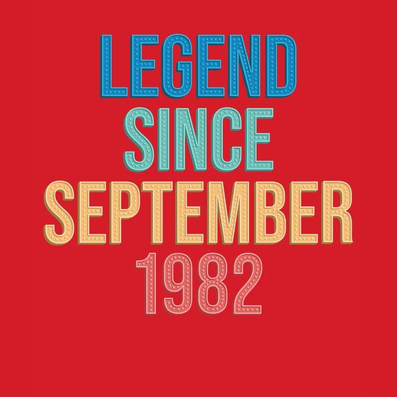 September 1982 - 40. Geburtstag Geschenk. Awesome.
