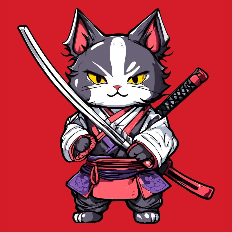 Samurai Cat #20